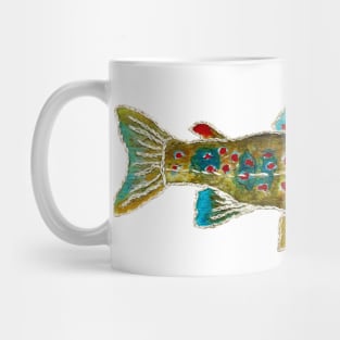 Fishes in Stitches 027 Trout Mug
